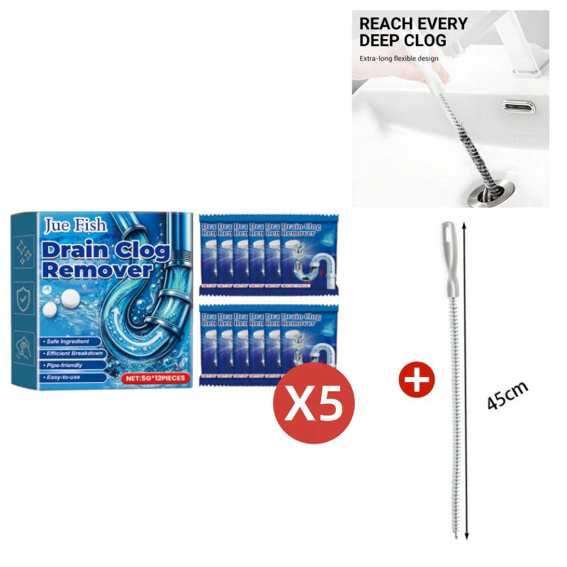 Effervescent Drain Clog Remover Tablets š„BUY 1 GET 1 FREE (30 TABLETS)š„