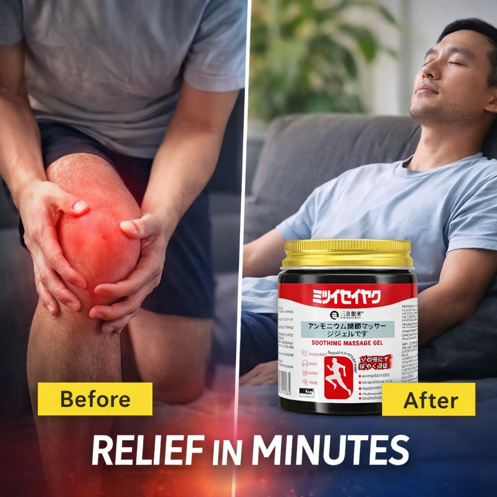 Japanese Instant Pain Relief Soothing Massage Gel 🔥 Buy 1 Get 2 FREE 🔥