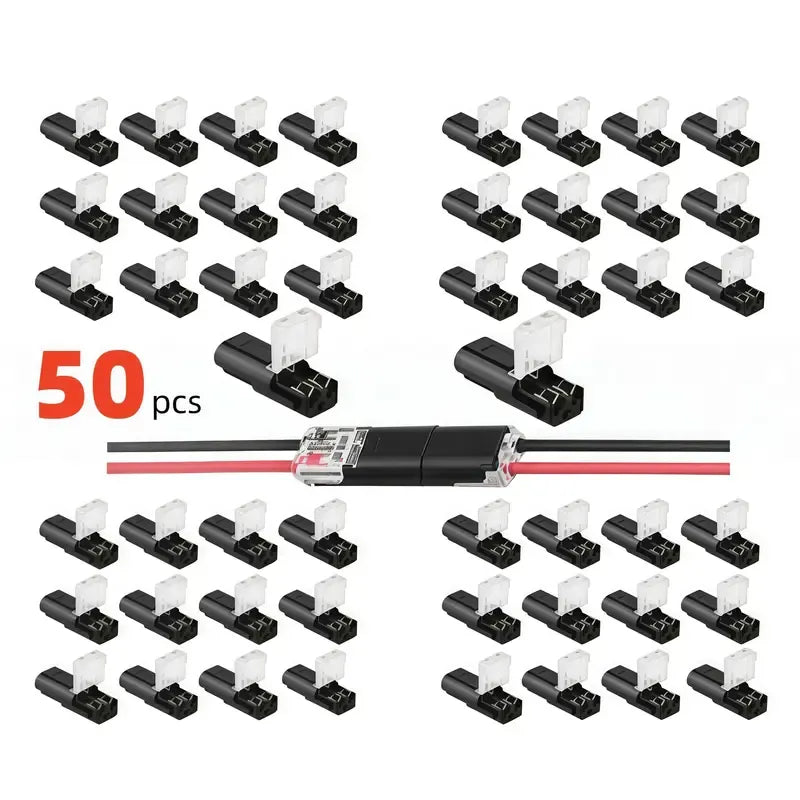 đ„Double-Wire Plug-in Connector Led Light Strip Connectors 2 Pin