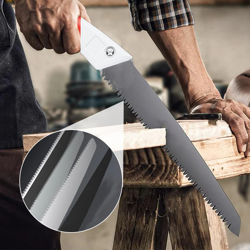 🍃👍Lightweight and sharp general purpose pruning saw with sheath🌲