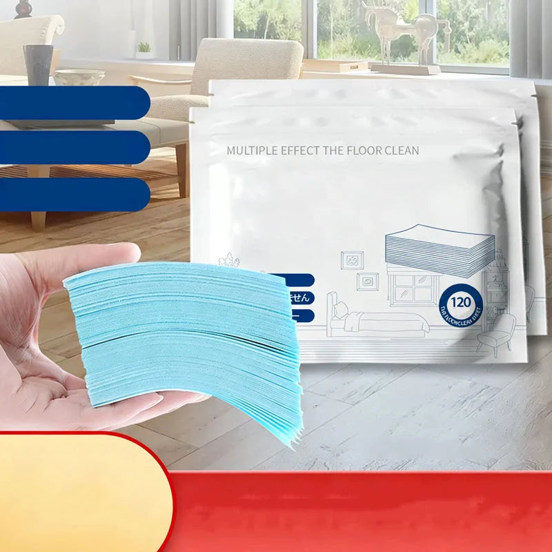 ⏳✨ 50% OFF! Water-soluble floor cloths – Safe and streak-free. Pack of 120 sheets.