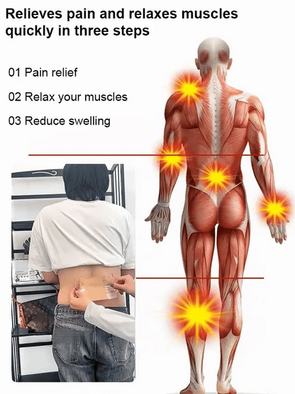 ⏳Time-Limited Special Save 70% Off⏰ Ginger Pain Relief Patches – Natural Heat Therapy for Aches & Stiffness | Stick It Where It Hurts! 💆‍♀️