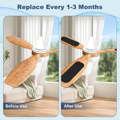 Activated Coconut Carbon Fan Air Filters 🔥Pair of 6🔥