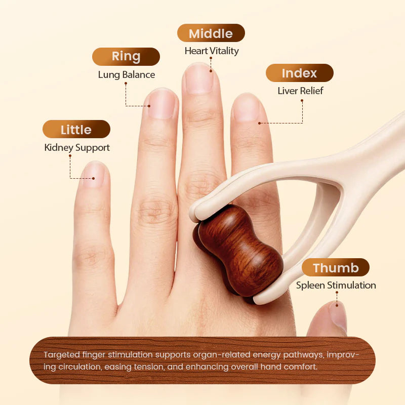 🧠50K+ SOLD!🔥Bian Stone Finger & Palm Roller Massager