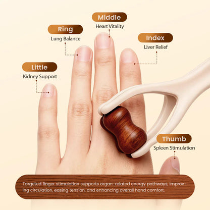 🧠50K+ SOLD!🔥Bian Stone Finger & Palm Roller Massager