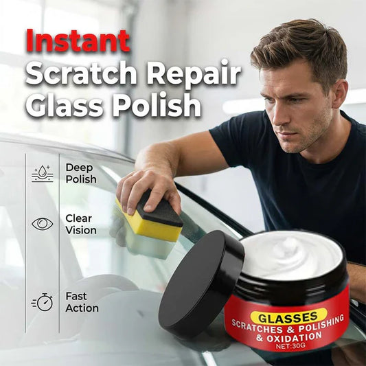 Glass Scratch Polishing and Repair Compound