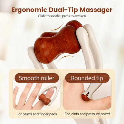 🧠50K+ SOLD!🔥Bian Stone Finger & Palm Roller Massager