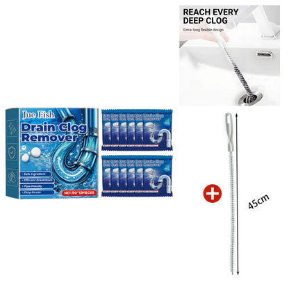 Effervescent Drain Clog Remover Tablets 🔥BUY 1 GET 1 FREE (30 TABLETS)🔥
