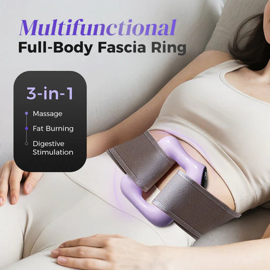 Multifunctional Fat Burning & Pain Relief | Deep Tissue Muscle Relief Fascial Ring