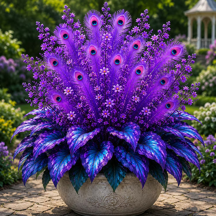 🏠🤗Peacock Flame Hosta Seeds💥 Stunning colors, illuminating any space-ZGD