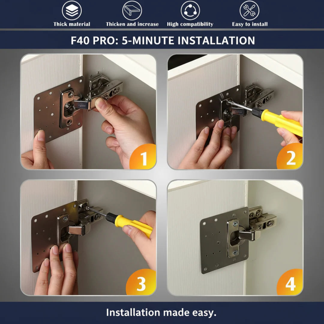 🔥LAST DAY BUY 1 GET 1 FREE🔥The 5-Minute Cabinet Repair Plate