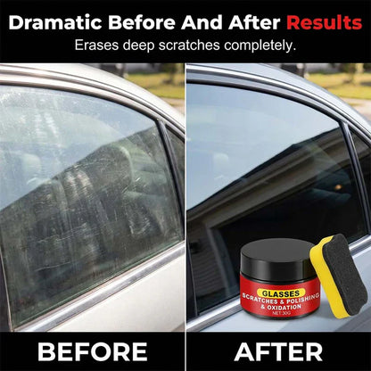 Glass Scratch Polishing and Repair Compound