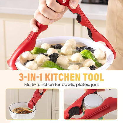 🌟Buy one Get one Free🌟3-in-1 Silicone Bowl and Plate Clamp