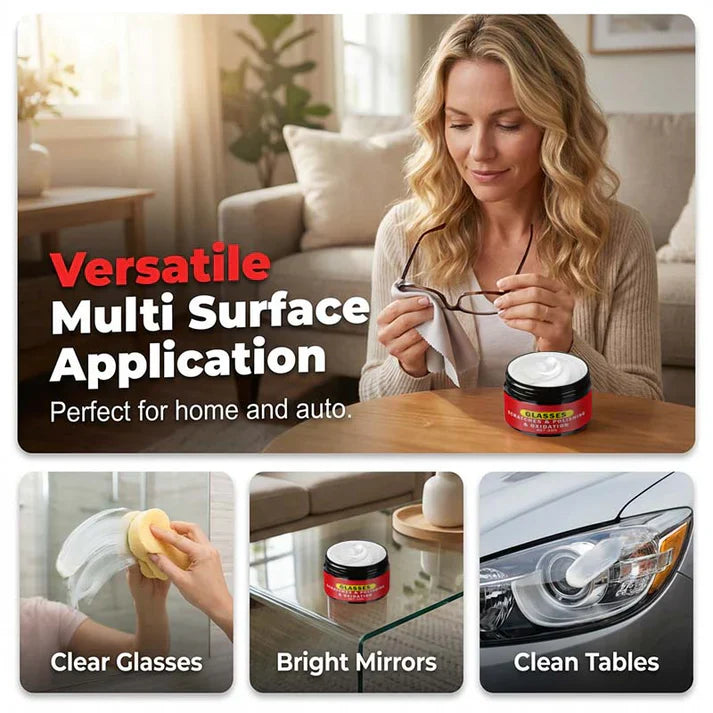 Glass Scratch Polishing and Repair Compound