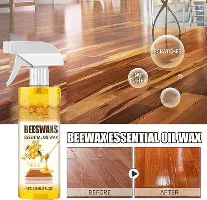 Beeswax Wood Polish Spray | Restore Shine , Protect Furniture