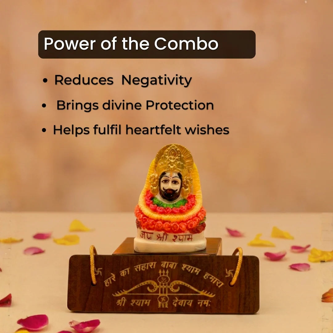 Siddh Khatu Shyam Combo (Chalisa + Murti)