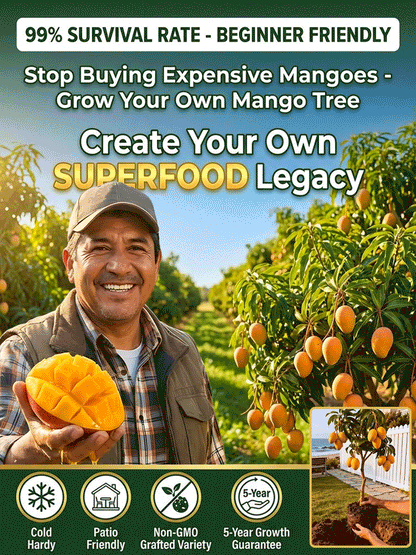 Non-GMO Dwarf Grafted Mango Seedlings
