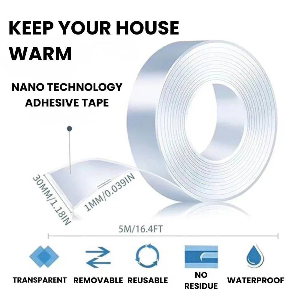 Door Gap Filler for Bottom of Door | Silicone Door Bottom Sealing Strip with Strong Adhesive