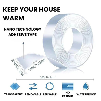 Door Gap Filler for Bottom of Door | Silicone Door Bottom Sealing Strip with Strong Adhesive