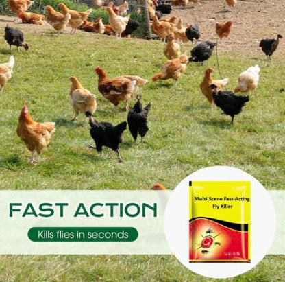 Multi-Scene Fast-Acting Fly Killer