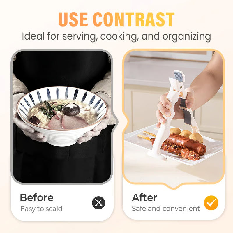 🌟Buy one Get one Free🌟3-in-1 Silicone Bowl and Plate Clamp