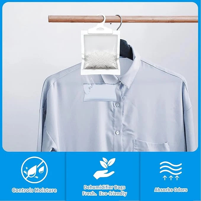 🔥 BUY 1 GET 3 FREE🔥 Interior Hanging Wardrobe Reusable Dehumidifiers
