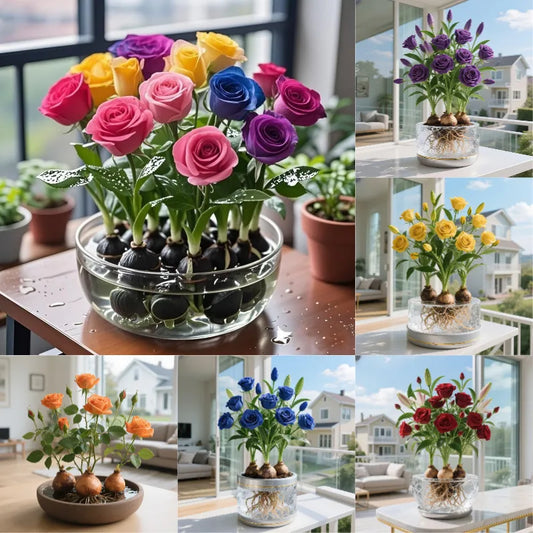 ✨Hydroponic Rose Bulbs -Enchanting Fragrant🌹Can be grown in water or soil