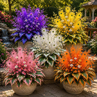 🏠🤗Peacock Flame Hosta Seeds💥 Stunning colors, illuminating any space-ZGD