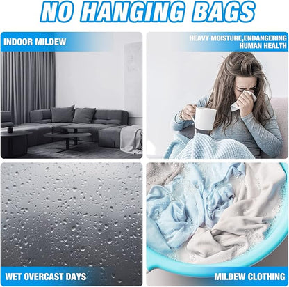 🔥 BUY 1 GET 3 FREE🔥 Interior Hanging Wardrobe Reusable Dehumidifiers
