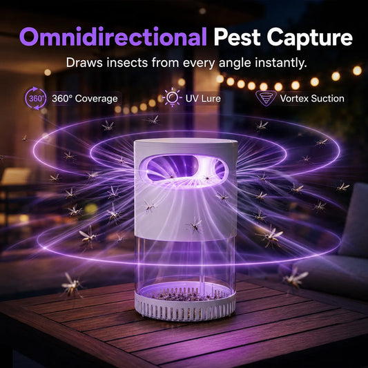 🔥BUY 1  GET 1 FREE🔥 Silent UV Mosquito Killer – No chemicals, safe for children and pets🦟