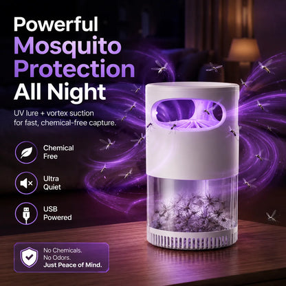 🔥BUY 1  GET 1 FREE🔥 Silent UV Mosquito Killer – No chemicals, safe for children and pets🦟