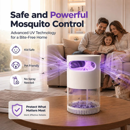 🔥BUY 1  GET 1 FREE🔥 Silent UV Mosquito Killer – No chemicals, safe for children and pets🦟