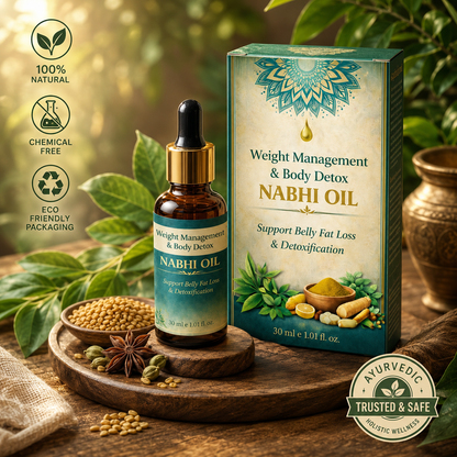 🔥BUY 1 GET 1 FREE🔥 Weight Management and Body Detox Nabhi Oil