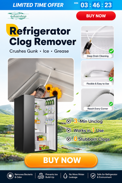 🧊 Refrigerator Clog Remover Kit