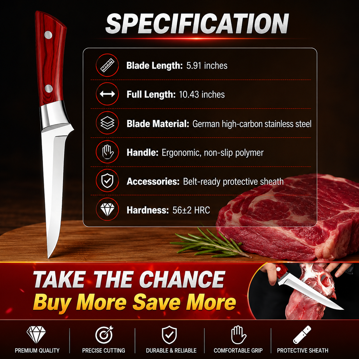 🔥BUY 1 GET 1 FREE🔥 Japanese Premium Knife