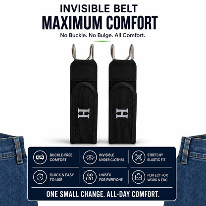 UBELT™ |All-Day Comfort Belt | Easy Wear & Secure Hold | BUY 1 GET 1 FREE