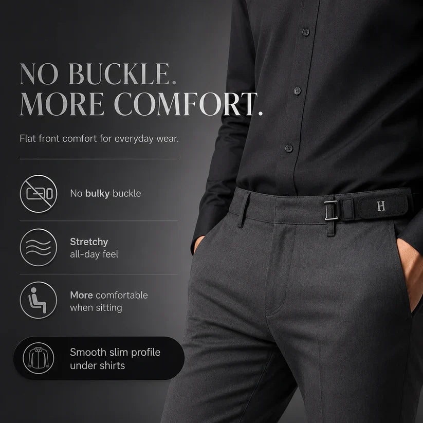 Adjustable Buckleless Elastic Waist Belt