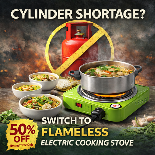 🔥 Switch from Gas Today – Electric Flameless Cooking Stove (50% OFF)