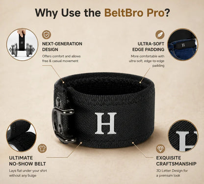 Adjustable Buckleless Elastic Waist Belt