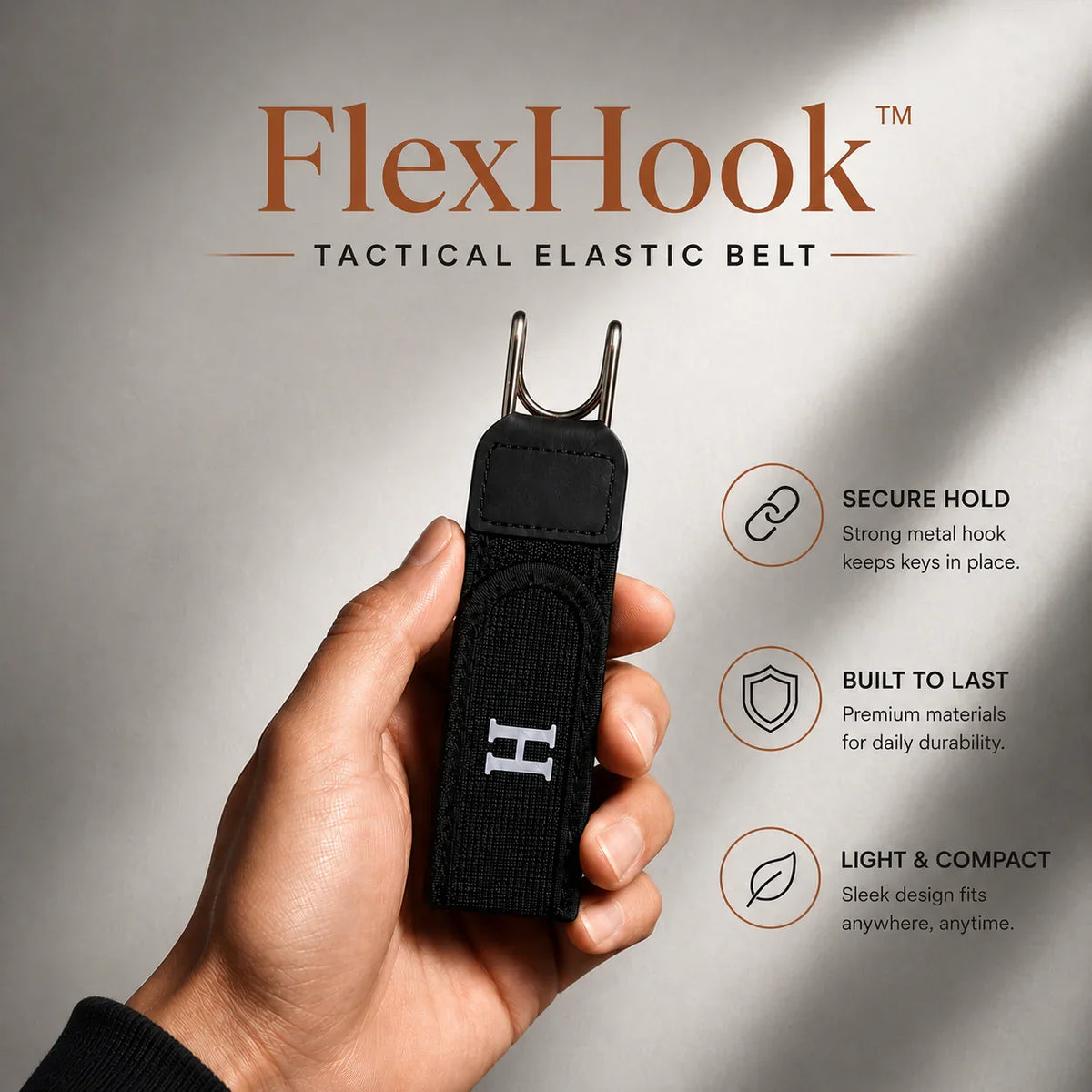 Adjustable Buckleless Elastic Waist Belt