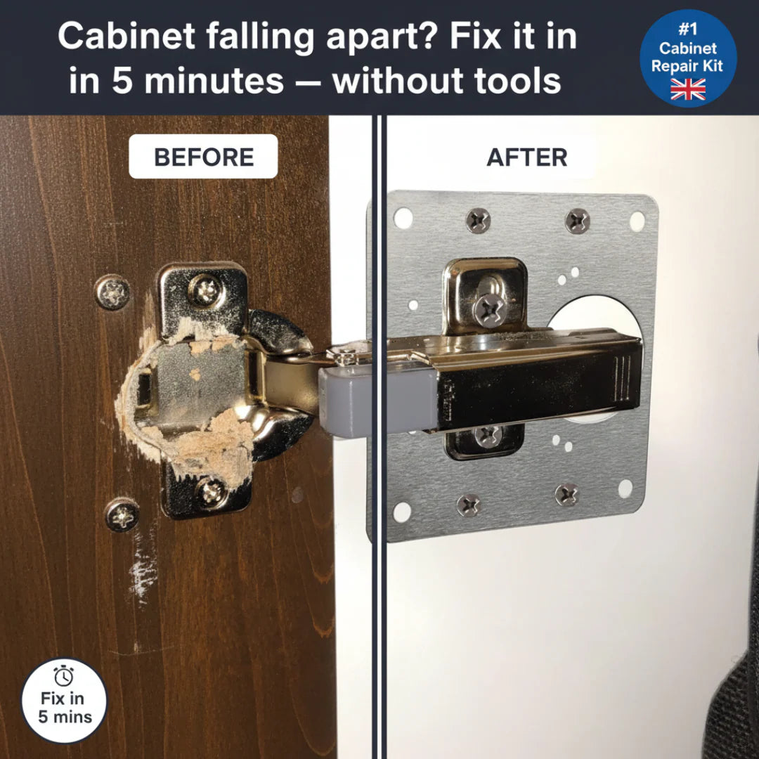 🔥LAST DAY BUY 1 GET 1 FREE🔥The 5-Minute Cabinet Repair Plate