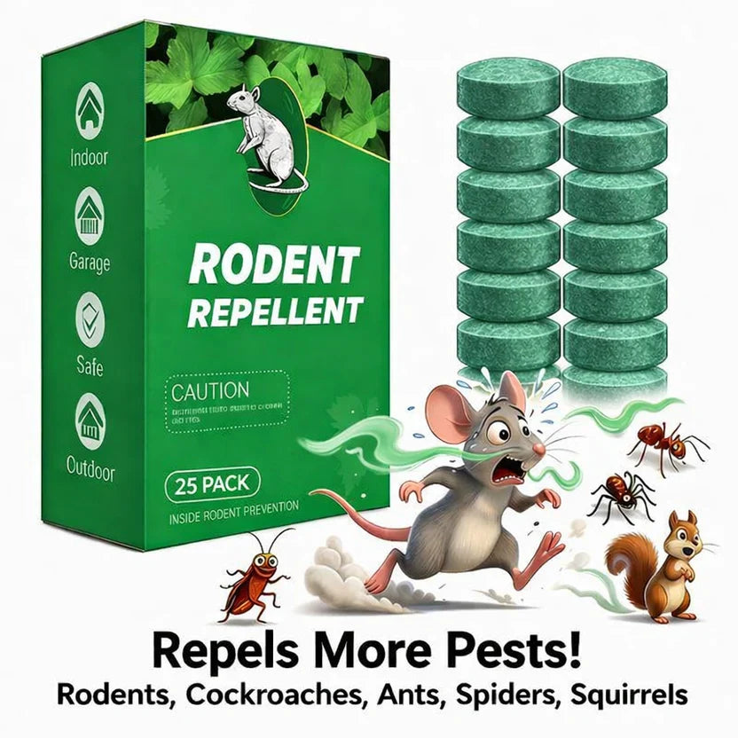 Natural Peppermint Rodent Repellent Tablets🔇🟢
