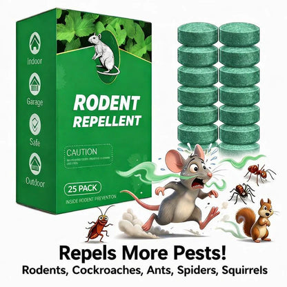 Natural Peppermint Rodent Repellent Tablets🔇🟢