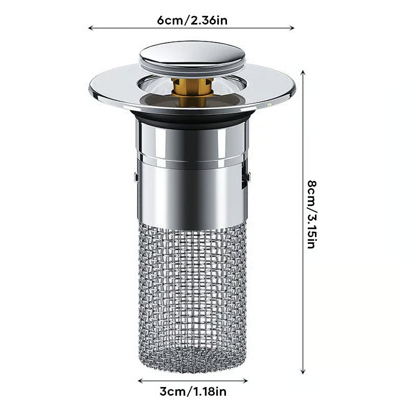 BUY 1 GET 2 FREE 🔥Universal 2-in-1 Bathroom/Kitchen Sink Stopper