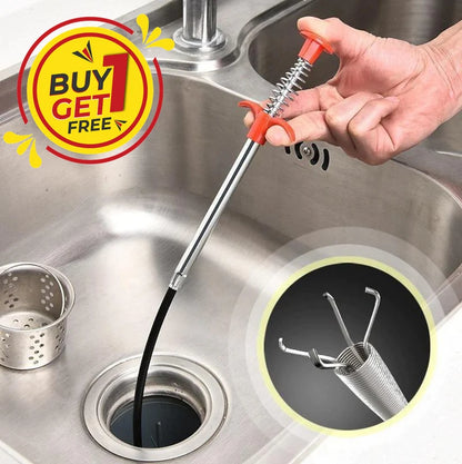 Drainage Block Remover Spring Pipe Cleaner Tool - 160 cm length |🔥BUY 1 GET 1 FREE🔥