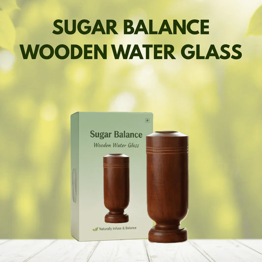 🔥BUY 1 GET 1 FREE🔥 Sugar Balance Wooden Water Glass