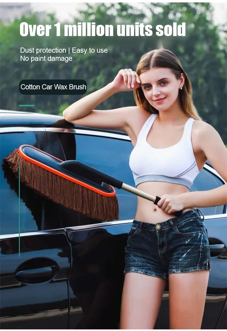 🔥Last Day Promotion 50% OFF -🚗Car Duster With Extendable Telescoping Handle