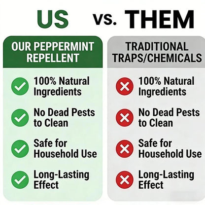 Natural Peppermint Rodent Repellent Tablets🔇🟢