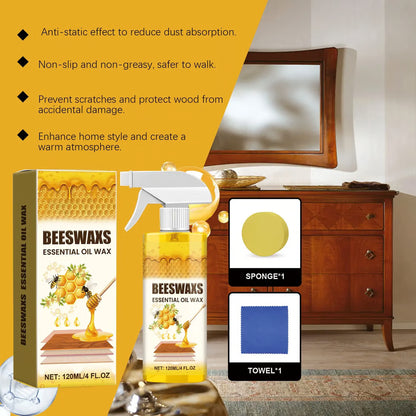 Beeswax Wood Polish Spray | Restore Shine , Protect Furniture ✨BUY 1 GET 2 FREE✨