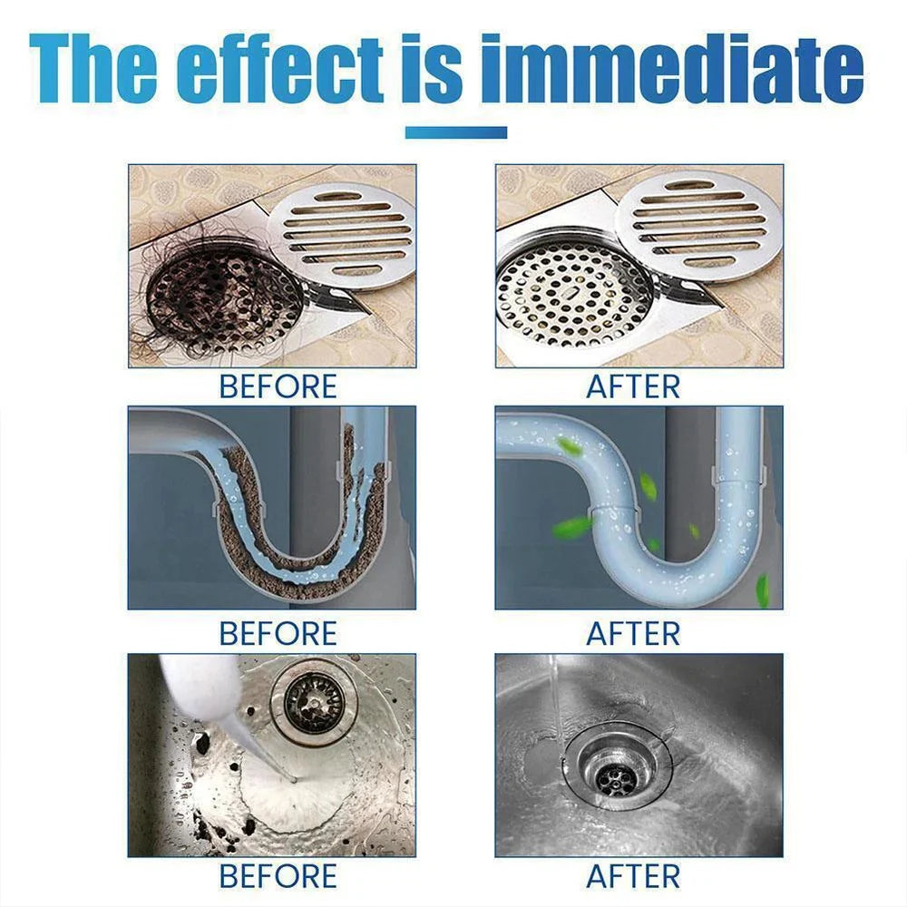 🌸 💦 DrainFresh™ - Powerful Sink and Toilet Cleaner⚡️| 🎁 BUY 1 GET 3 FREE (4 Bottles)